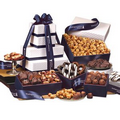 "Park Avenue" Tower of Chocolate in Navy